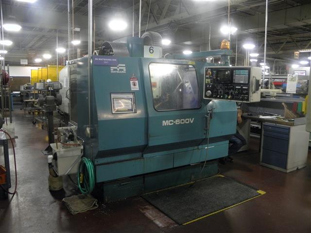 Matsuura MC600V, Machine ID: 6007